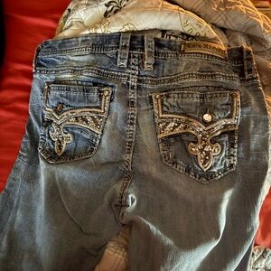 Rock Revival Women's Light Blue Boot Cut Jeans